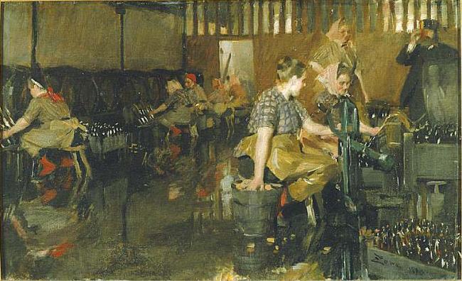 Anders Zorn Lilla bryggeriet, china oil painting image